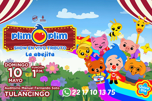 Plim Plim . Show en Vivo Tributo , Tulancingo